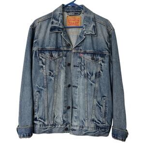 Levi's‎ Mens Trucker Jacket Denim Size Medium